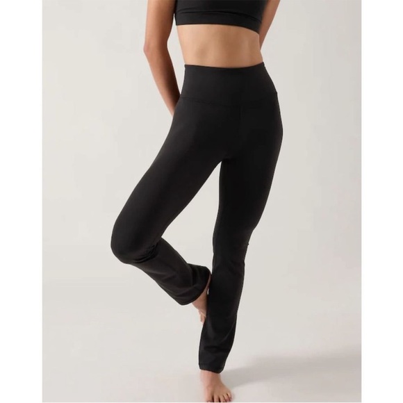Athleta Pants - ATHLETA Black Elation Straight Leg Pants Medium